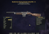 Bloodied Armor Piercing Automatic Combat Rifle
