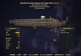 Bloodied Flechette Harpoon Gun Sniper Rifle