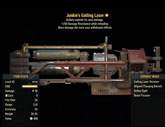 Junkie's Gatling Laser - Level 45