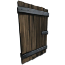 Reinforced Wooden Door