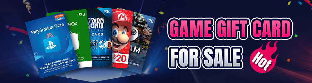 Gaming gift cards