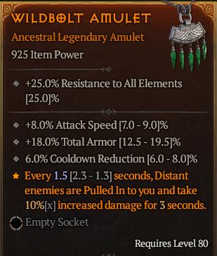 Wildbolt Aimulet[ID:17230981141]