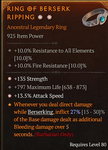 Ring Of Berserk[ID:17233735760]