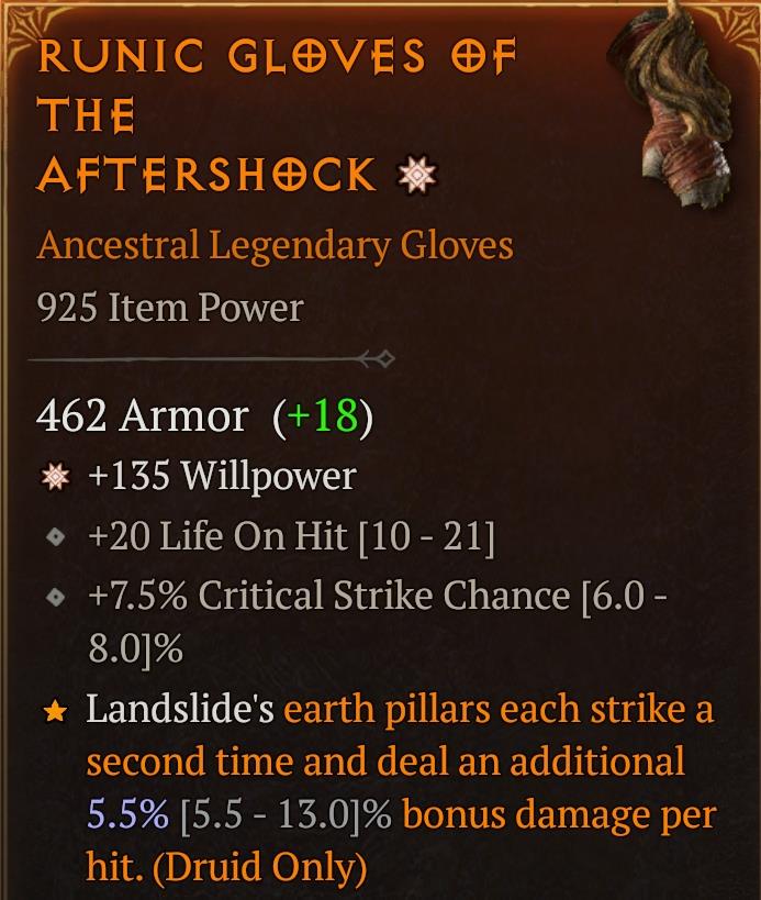 Runic Gloves Of[ID:17248103516]