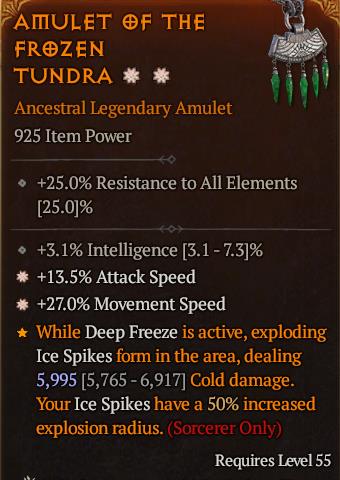 Amulet Of The[ID:17260768255]