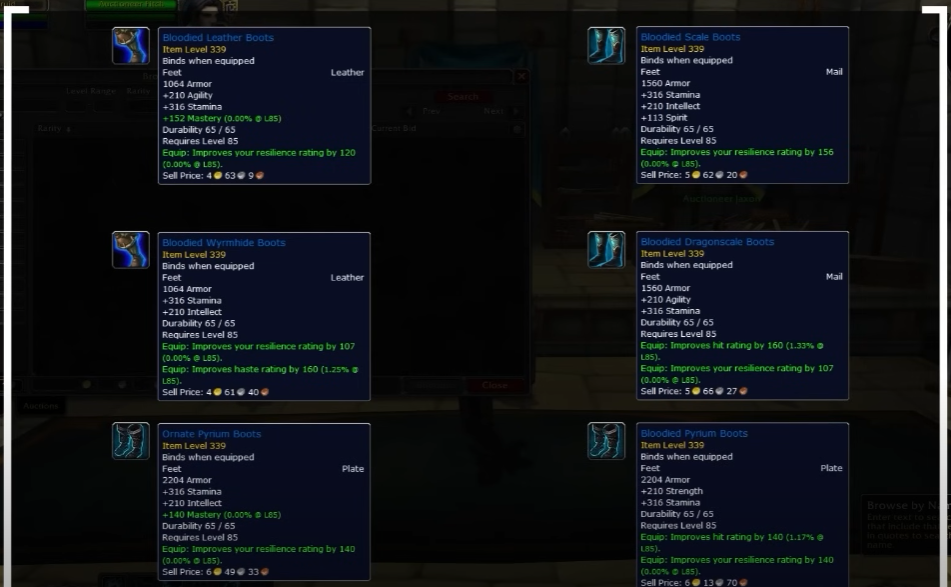 WOW CATACLYSM PVP & PVE GEARING GUIDE