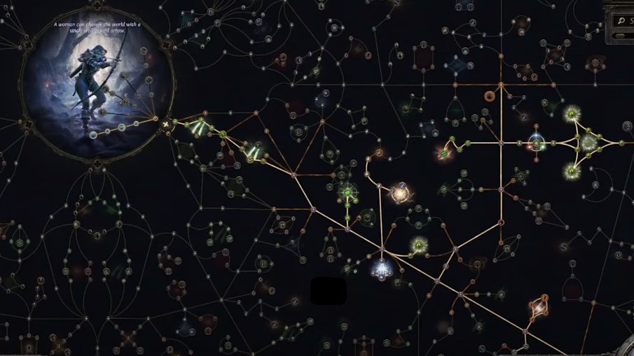 PoE2 Lightning Ranger Deadeye passive tree